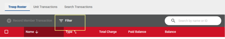Payment Logs - Scoutbook Knowledge Base